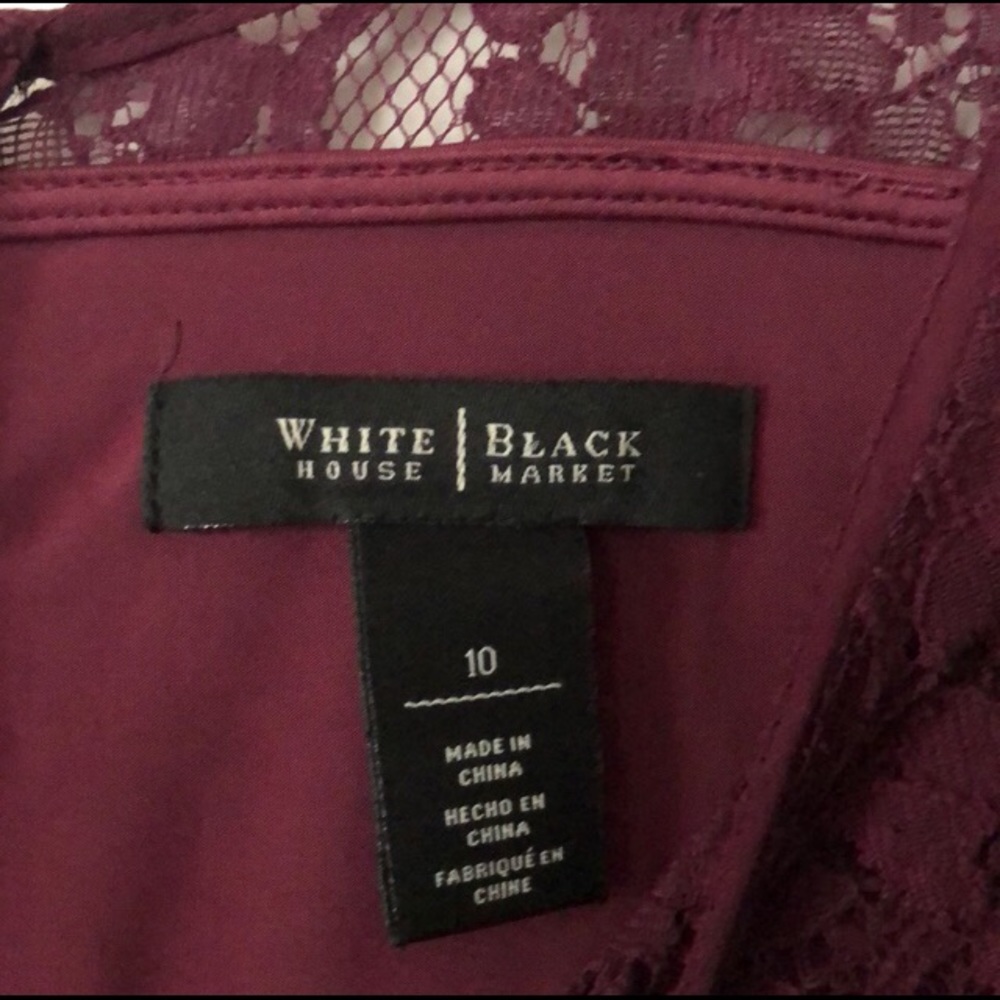White House Black Market Dress - Size 10 - Picture 4 of 5